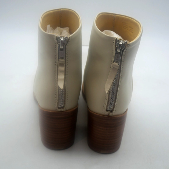 NEW Nisolo Women's 9 Dari Leather Ankle Boots Bootie Bone Cream No Box - Picture 6 of 12